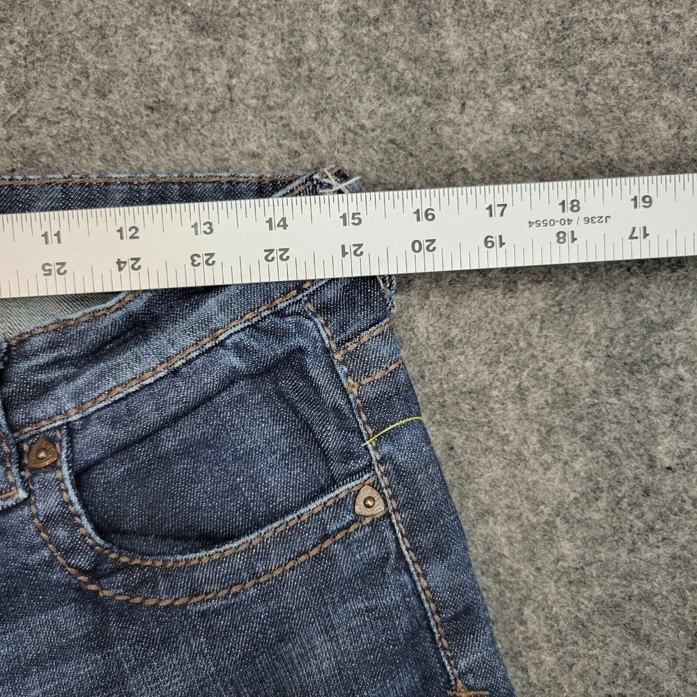 Kut From The Kloth Jeans Womens 8 Medium Wash Bootcut Embroidered Stretch Y2K - Picture 7 of 14